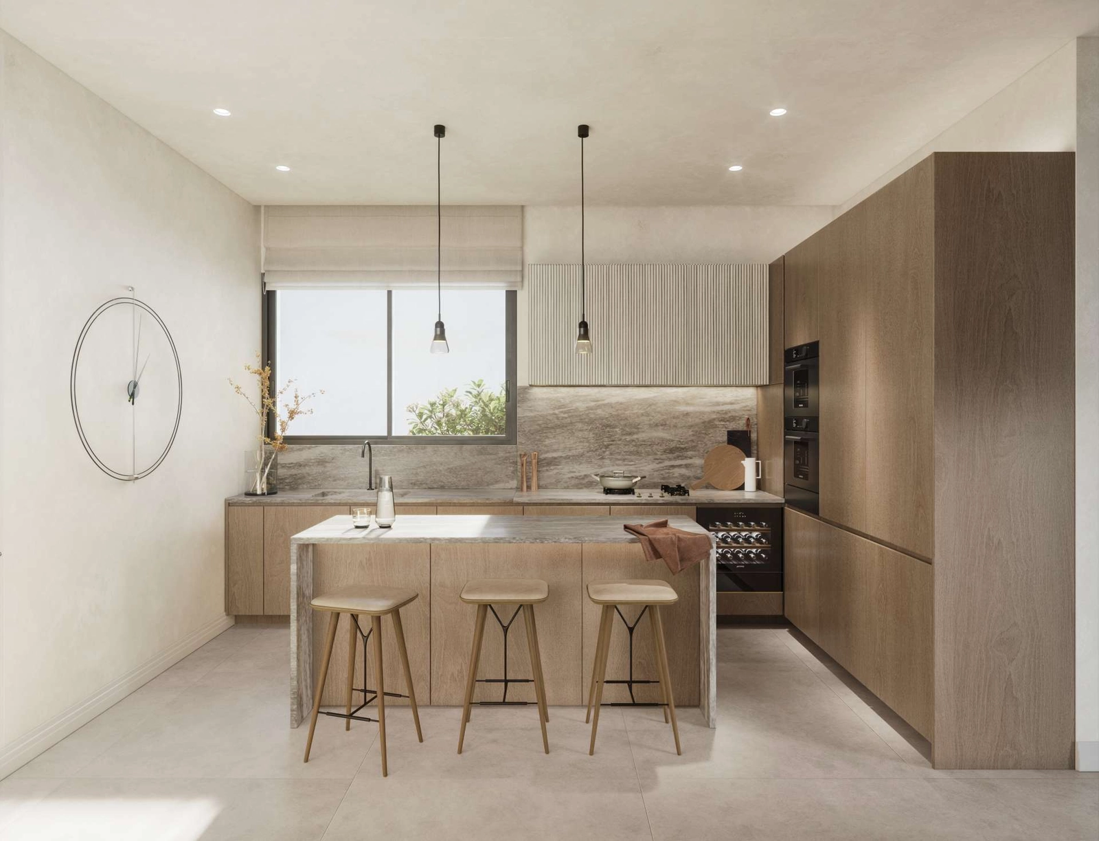 Moderne Küchen sind komplett mit hochwertigen Geräten ausgestattet und mit eleganten, langlebigen Materialien veredelt.