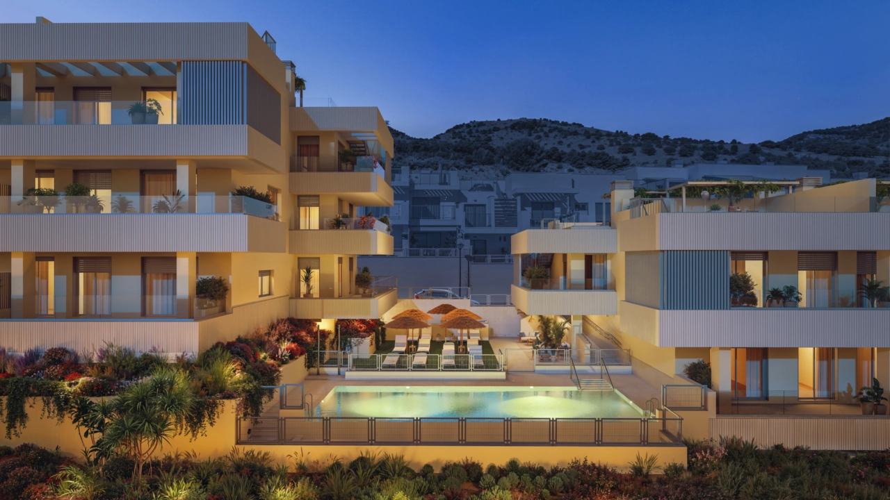 Das Gemeinschaftsschwimmbad bietet eine perfekte Oase zum Entspannen und Genießen.