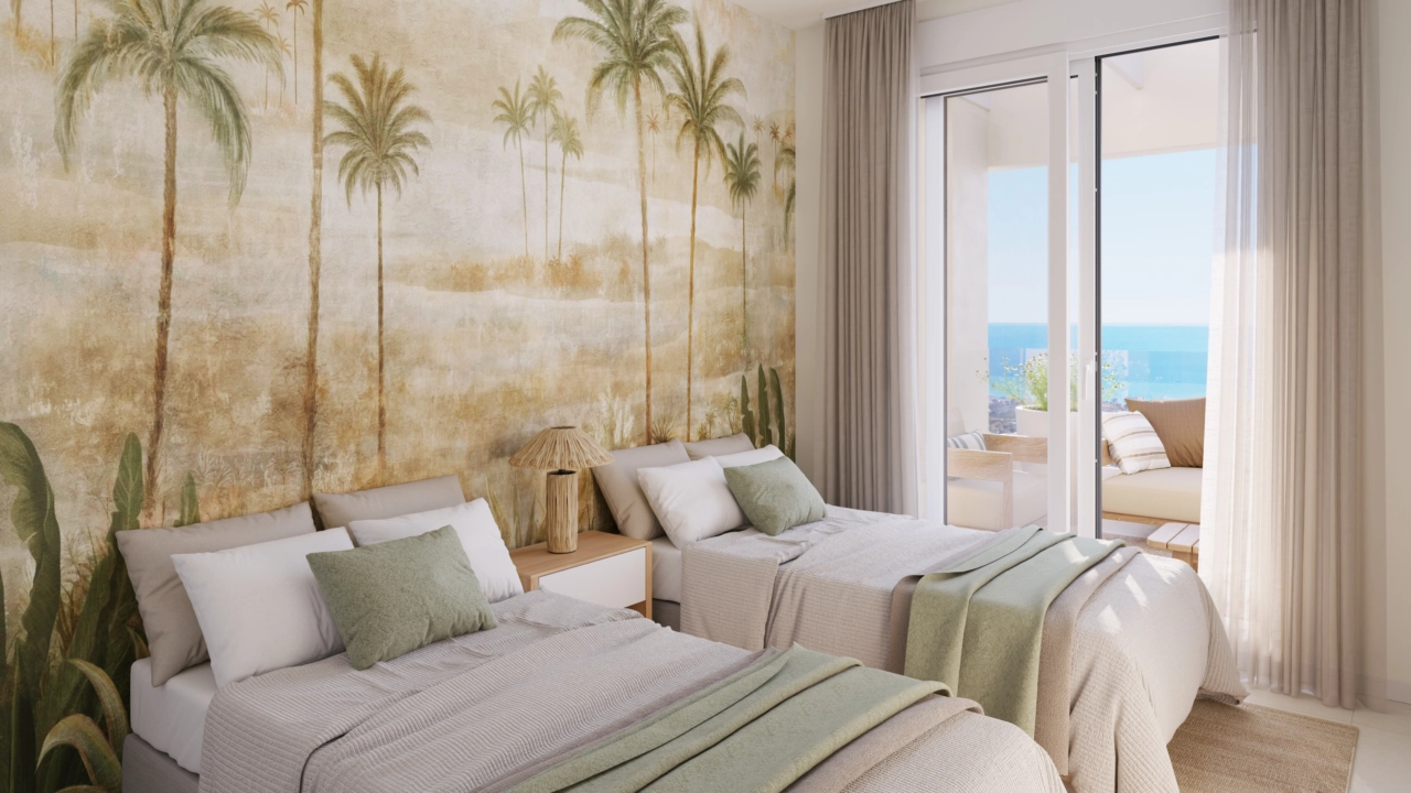 Komfortable Gästezimmer sind lichtdurchflutet und bieten Aussicht und eine ruhige Atmosphäre.