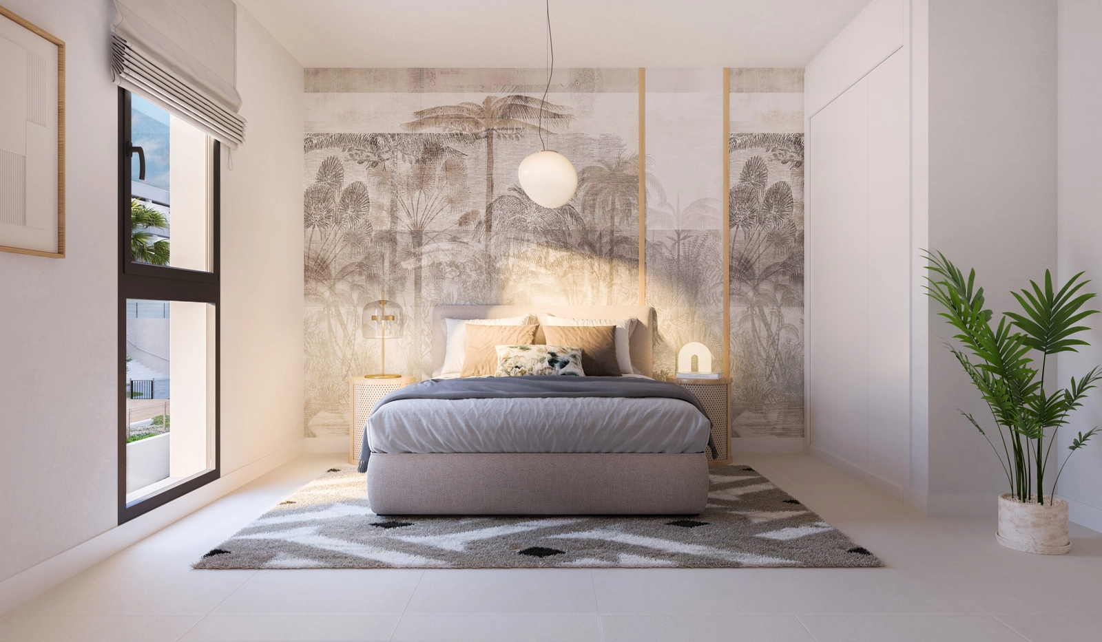 Komfortable und stilvolle Gästezimmer, die Familie und Freunde willkommen heißen.