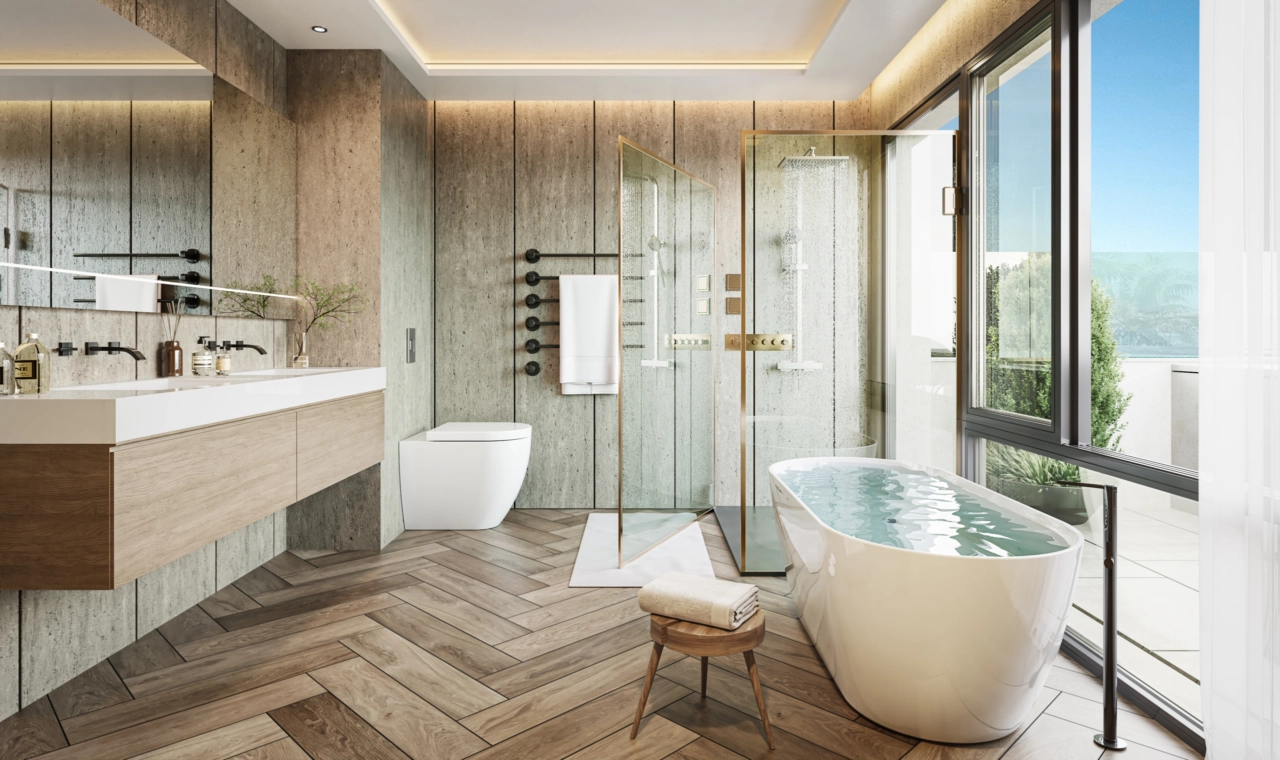 Sichere und geräumige Tiefgaragenparkplätze bieten den Bewohnern Komfort und Seelenfrieden.