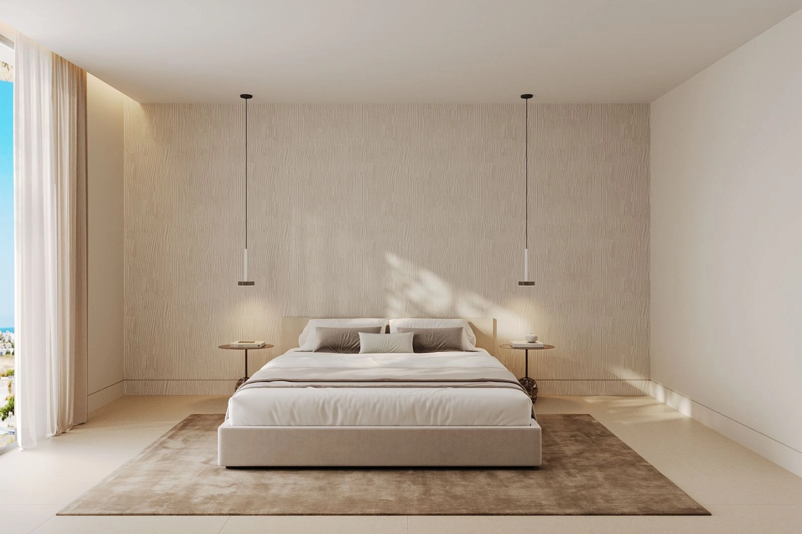 Komfortables und schickes Gästezimmer mit viel Platz und raffinierten Details.