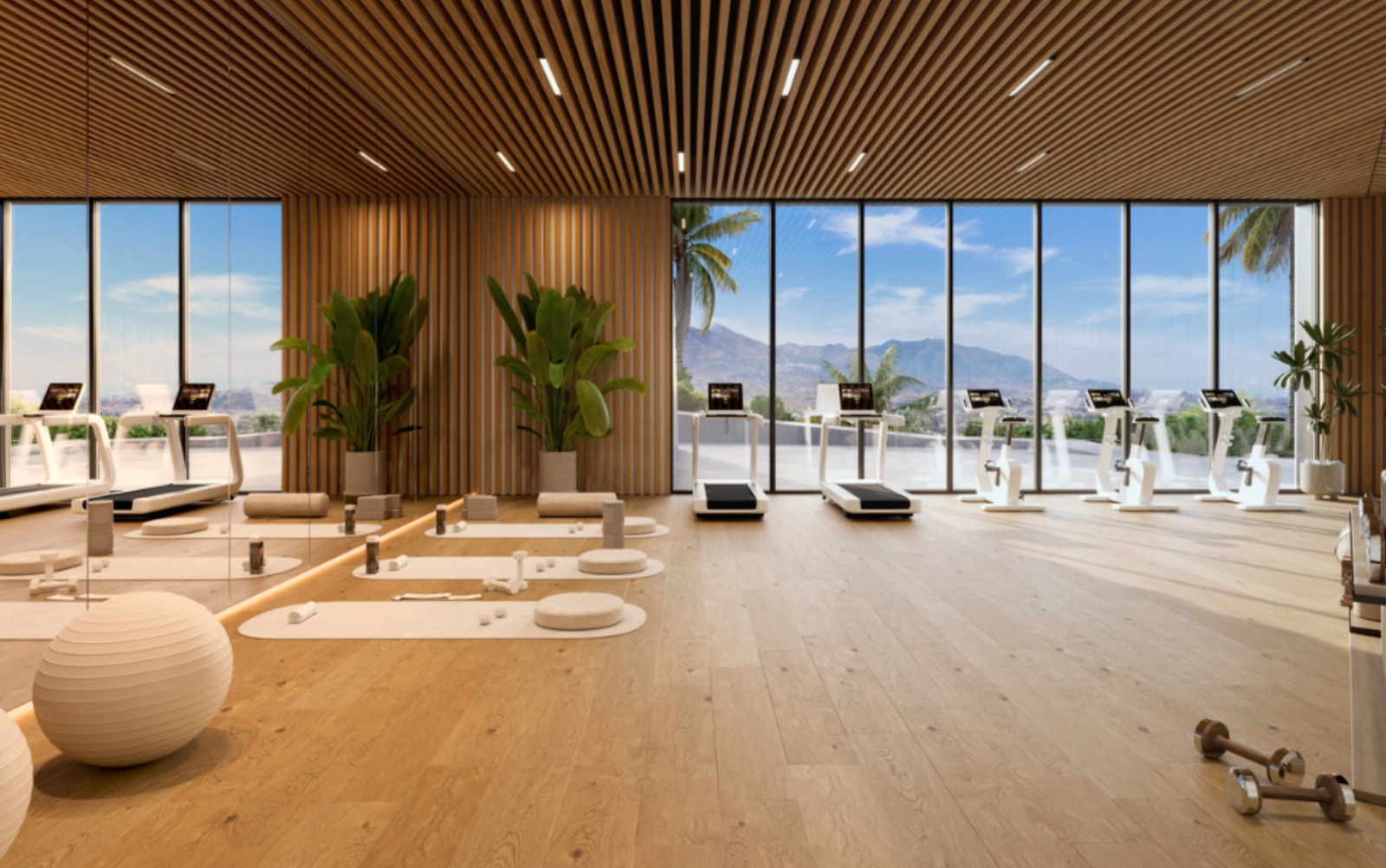 Großzügige private Terrassen bieten den perfekten Rahmen, um das außergewöhnliche Klima der Costa del Sol und die herrliche Aussicht zu genießen.