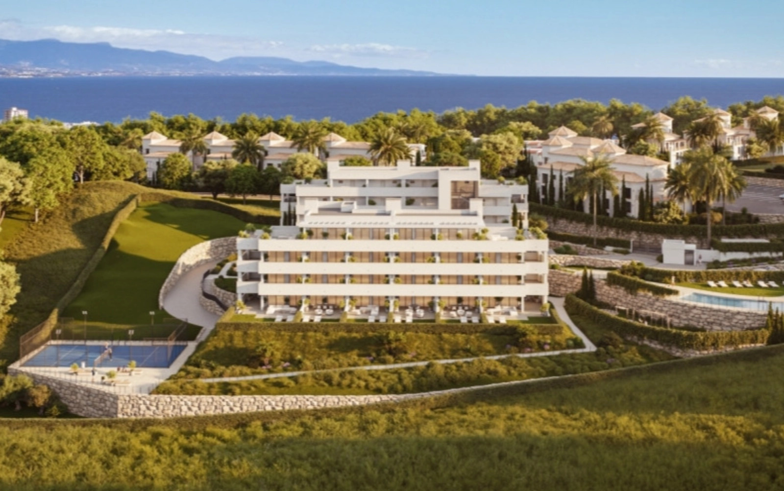 Genießen Sie einen atemberaubenden Meerblick von dieser exklusiven Wohnanlage an der Costa del Sol.
