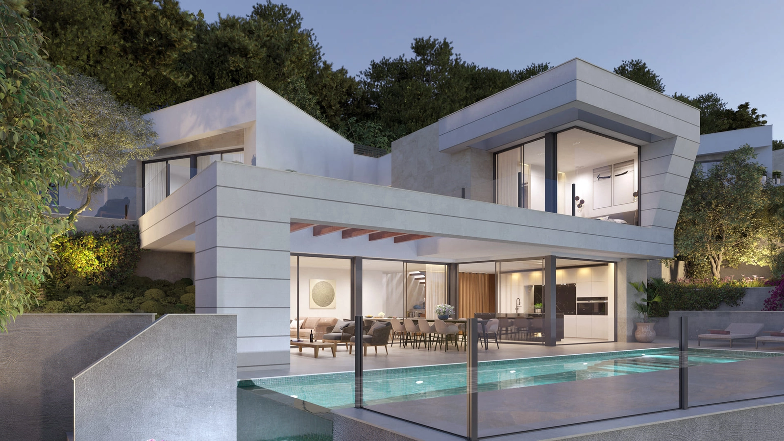 Der perfekte Rahmen für die Bewirtung von Gästen oder ein ruhiges Familienleben in Ihrem luxuriösen Zuhause.